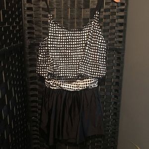 Comfortable swim suit with polka dots brand new